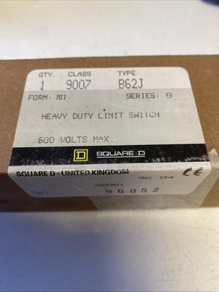 Square D 9007-B62J Endschalter / Limit Switch – Wobble Stick – NEU & OVP0