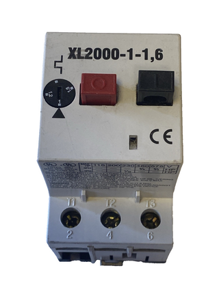 RS PRO XL2000 Motorschutzschalter MS25 | 1,0 - 1,6 A | 3-polig | Gebraucht0