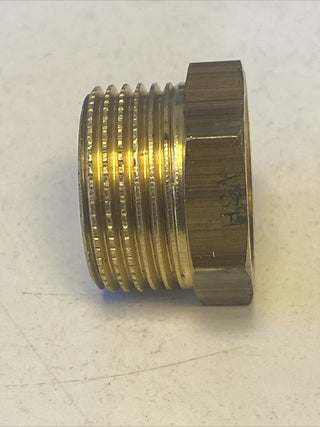 8x Reduzierstück Reduktion Gewindefitting 3/4" AG x 1/2" IG Messing kurz NEU5