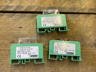 3X Phoenix Contact EMG 17-REL/SG-B 24/21/M Relaisbaustein Nennspannung: 24 V/DC4