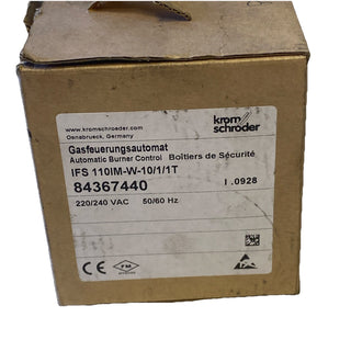 Kromschröder IFS 110IM-W-10/1/1T Gasfeuerungsautomat (84367440) – Neu & OVP1