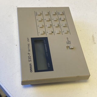 Omron S3D-P – Einstelleinheit / Programmiergerät für S3D-Serie – Gebraucht4