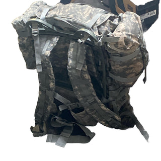 US ARMY MOLLE II RUCKSACK ACU,  + Gratis Bauchtasche, + Ein Zufall Pouch in ACU15