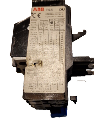 ABB T25 DU 10A Thermisches Überlastrelais geb2
