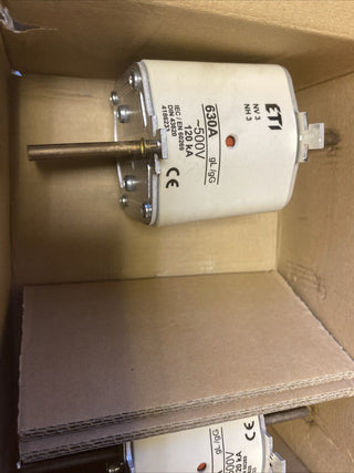 ETI NH3 Sicherung gG 630A 500V 2St NH Sicherungseinsatz neu o. OVP1