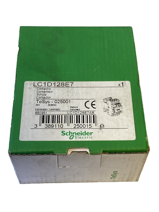 Schneider Electric TeSys LC1D128E7 Leistungsschütz - 4-polig - 48V AC - NEU0