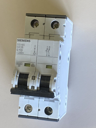 Siemens 5SY6513-7 Leitungsschutzschalter 1P+N C13 6kA LS-Schalter Sicherung Neu1