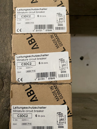ABL Sursum C3DC2 Leitungsschutzschalter, Sicherungsautomat 220V3