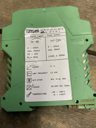 Phoenix Contact 2810900 MCR-CPSS-I/I-44-E | Repeater-Netzteil / Trennwandler0