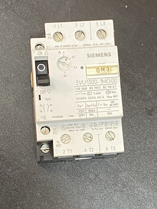 Siemens 3VU1300-1MG00 Motorschutzschalter Leistungsschalter 1,0 - 1,6A | Gebrauc1