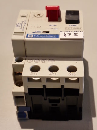 Telemecanique Motorschutzschalter GV2-M06 Motor circuit breaker 1-1,6A  GV2 ME060
