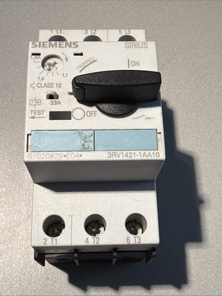 Siemens SIRIUS Leistungsschalter 3RV1421-1AA10 | Trafoschutz 1,1 - 1,6A | S00