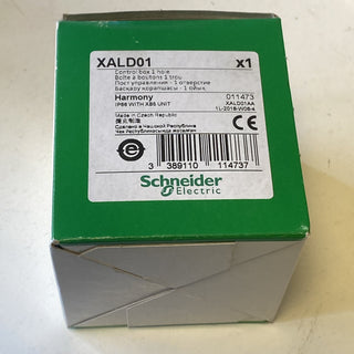 Schneider Electric Harmony XALD01 Leergehäuse | 1 Befehlsstelle (Kunststoff) NEU1