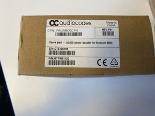 AudioCodes FRU/M800C-PS Netzteil AC für Mediant 800C – NEU & OVP3
