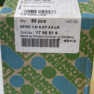50x Phoenix Contact 1790519 DFMC 1,5/ 5-ST-3,5-LR Leiterplattenstecker – NEU3