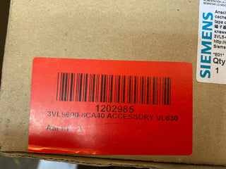 Siemens 3VL9600-8CA40 Klemmenabdeckung verlängert für VL630 VL800 4-polig | NEU2