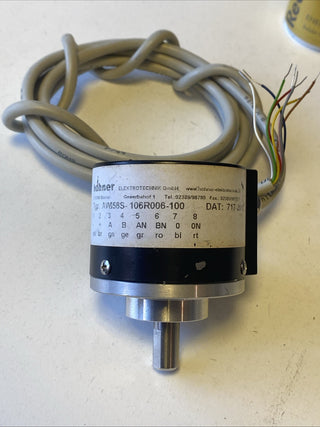 HOHNER Drehgeber AW158S-106R006-100 Encoder Drehimpulsgeber Impulsgeber2