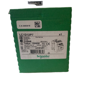 Schneider Electric LC1D12P7 Leistungsschütz 12A 230V 5,5kW TeSys D neu1