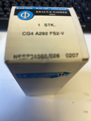 Kraus & Naimer Nockenschalter CG4 A292-FS2 V – NEU & OVP2