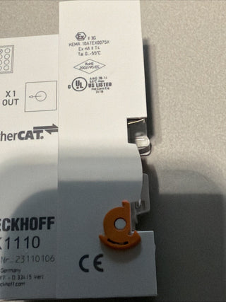 Beckhoff EK1110 | EtherCAT-Verlängerung | RJ45 E-Bus | Top Zustand7