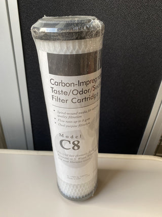 Pentek C8 Carbon Wasserfilter | 10" Aktivkohlefilter 1µm | NEU & OVP0