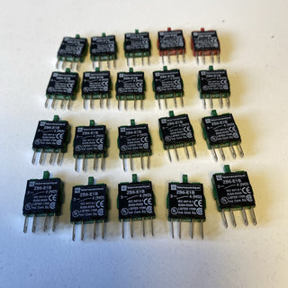 20X SCHNEIDER ELECTRIC ZB6E1B. CONTACT BLOCK, 1NO, 6A, QUICK CONNECT0