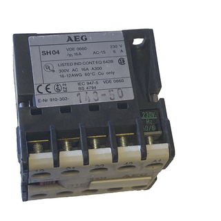 AEG SH04 31E Mini-Hilfsschütz Steuerrelais SH04.31 3NO+1NC Schütz Neu ohne OVP3