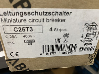 ABL SURSUM C25T3 Leistungsschalter 1Pcs0