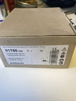 Wöhner 01760 120 - 300 mm² Spreizklemme 3 Stück2