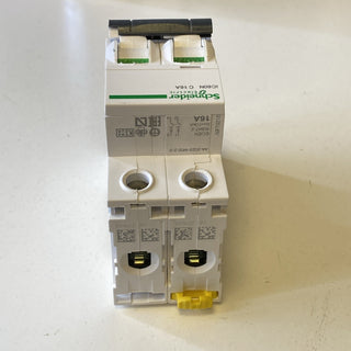 Schneider A9F79216 Leitungsschutzschalter Acti9 iC60N 2P 16A C-Char 6kA NEU1