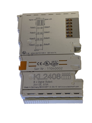 Beckhoff KL2408 8x Digital Output 24V DC, 0,5A0