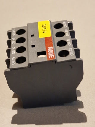 1x ABB N80E Hilfsschütz Schütz 8 Schließer 230V Spule Schütz #2 GEBRAUCHT2