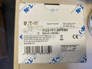 Eaton M22-IY1-XPV60 Aufbaugehäuse für Not-Aus mit Leuchtring – NEU & OVP0