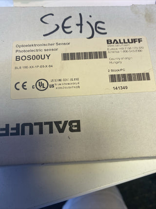 BALLUFF BOS00UJ / BLE 18E-PS-1P-E5-D-S4 / 141350 / Neu OVP3