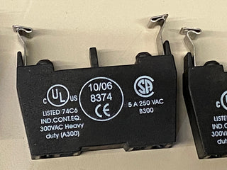 16x Kontaktelement für 22mm-Befehlseinheiten (Printmontage / NO) – NEU ohne OVP6