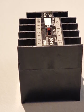 1x Fuji Electric SJ-0G Schützeinheit Kleinschütz Mini-Schütz #2 gebraucht4