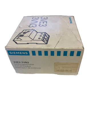 Siemens Leistungsschalter 3VN3  2.5A 3VN3000-0HH00 / Neu OVP0