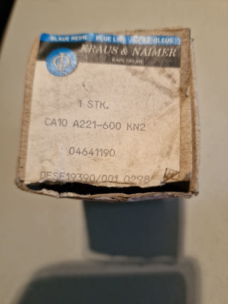 Kraus & Naimer Nockenschalter CH10 A221-600 KN2 – NEU0