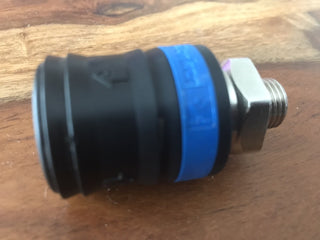 26KEAW13MPN Schnellkupplung Entlüftungsautomatik,Außengewinde G 1/4", NW 7,4, <12
