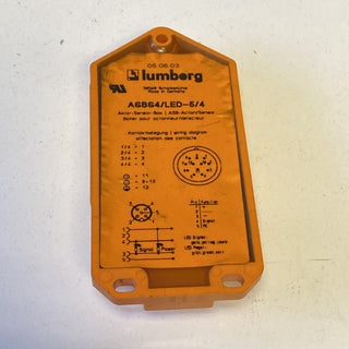 ASBS 4/LED 5-4 Verbindungszentrale M12 PIN: 5 Buchse 4A -15-80°C IP67 60VDC LUMB7