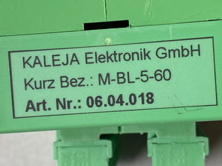 Kaleja 06.04.018 Motorsteuerung / Motorrelais | 24-60VDC | Hutschienenmontage2