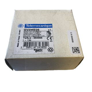 Schneider GV2ME06 Motorschutzschalter 1–1,6A 3P neu1