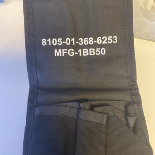 1x US Army ALICE Pouch Allzwecktasche Schwarz 8105-01-368-6253 Clip GEBRAUCHT3