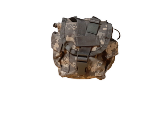 US Feldflasche 1L mit AT-digi Hülle | Gebraucht Army Outdoor Trinkflasche MOLLE0