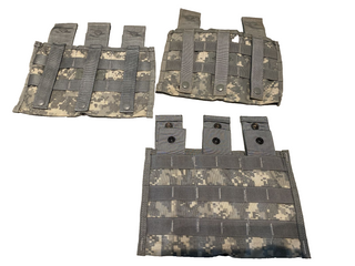 LOT von 3 US Military Molle II Triple Mag Pouch ACU Digital NSN 8465-01-525-05984