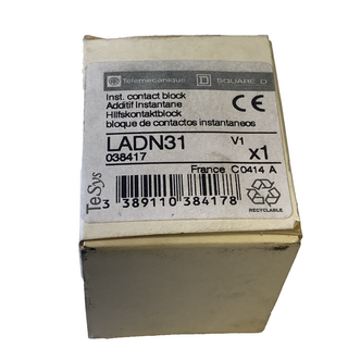 Telemecanique LADN31 Hilfsschalterblock – TeSys – 3S + 1Ö – NEU & OVP1
