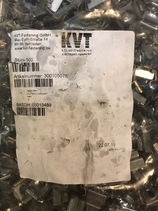 POSTEN RS PRO Stahl Käfigmutter M8, für Tafelstärken von 1.83mm - 3.2mm1