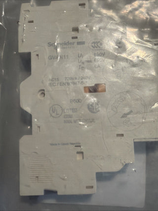 Schneider Electric GVAN11 ist ein seitlicher Hilfsschalterblock (Hilfskontakt)5