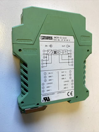 Phoenix-Contact MCR-C-U/U Trennverstärker 2781602 -used-5