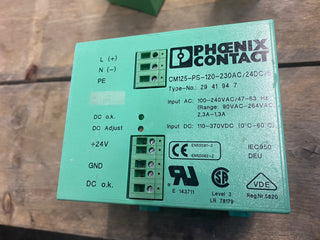 Phoenix Contact CM125-PS-120-230AC/24DC/5 24V 5A Netzteil 2941947 geb0